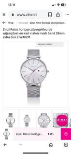 Zinzi dames/ puber horloge nieuwstaat!! Met extra bandje, Ophalen of Verzenden, Zo goed als nieuw, Staal, Overige merken