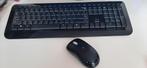 Draadloze toetsenbord en muis set, Toetsenbord en muis-set, Ophalen of Verzenden, Zo goed als nieuw, Draadloos