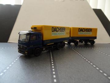 016 herpa mercedes actros dachser koel combi 1:87 truck  beschikbaar voor biedingen
