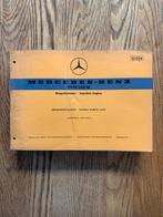 Mercedes Benz 220SE onderdelenboek coupe, cabrio, sedan 1960, Auto diversen, Handleidingen en Instructieboekjes, Ophalen of Verzenden