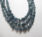 Vintage drie strengen ketting collier Venetiaanse glaskralen, Ophalen of Verzenden, Gebruikt, Overige materialen