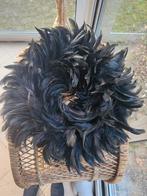Verenkrans zwarte veren, Ophalen of Verzenden