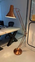 Oversized Copper Adjustable Floor Lamp – Industrial Style, Ophalen, Zo goed als nieuw, Metaal, 150 tot 200 cm