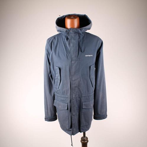 Carhartt Parka blauw maat M heren, Kleding | Heren, Jassen | Winter, Zo goed als nieuw, Maat 48/50 (M), Blauw, Ophalen of Verzenden
