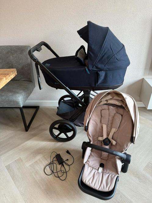 Cybex E-priam elektrische kinderwagen, Kinderen en Baby's, Tweelingen en Meerlingen, Zo goed als nieuw, Kinderwagen of Buggy, Ophalen of Verzenden