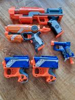 5 Nerf pistolen, Kinderen en Baby's, Speelgoed | Actiefiguren, Gebruikt, Ophalen of Verzenden