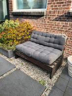 Palletbank loungebank tuin, Tuin en Terras, 2 zitplaatsen, Gebruikt, Verzenden, Bank