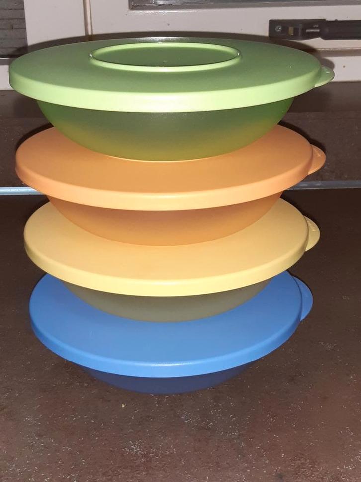 Tupperware trendy voorraad schaaltjes set 400 ml, Huis en Inrichting, Keuken | Tupperware, Schaal, Ophalen of Verzenden