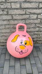 Roze Skippybal met Hondengezicht, Ophalen of Verzenden, Gebruikt