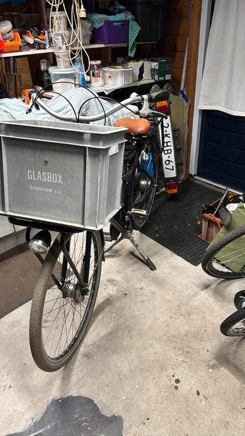 Gazelle Damesfiets met Krat - 28! Heavy duty beschikbaar voor biedingen