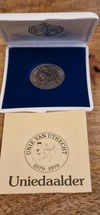 1 Uniedaalder 1979 in doosje met certificaat, Postzegels en Munten, Munten | Nederland, Ophalen of Verzenden, Koningin Beatrix