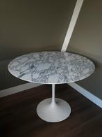 Vintage Knoll Eero Saarinen tulip tafel 107 cm, Huis en Inrichting, Tafels | Eettafels, Ophalen, 100 tot 150 cm, Rond, Zo goed als nieuw