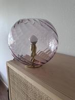 Smoked pink crystal chandelier, Ophalen, Zo goed als nieuw