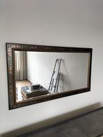 Grote rechthoekige spiegel met sierlijke lijst, Ophalen, 100 tot 150 cm, 125 cm of meer, Zo goed als nieuw