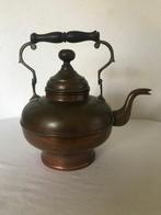 Antieke Oude Koperen Ketel Patine Gepatineerd Brocante Koper, Antiek en Kunst, Antiek | Koper en Brons, Ophalen of Verzenden, Koper