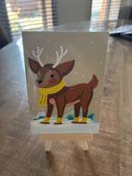 diamond painting kaart 76 hertje, Ophalen of Verzenden, Nieuw, Kerst