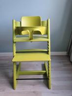 Stokke Tripp Trapp + Babyset – groen – compleet – gebruikt, Kinderen en Baby's, Kinderstoelen, Ophalen, Gebruikt, Meegroeistoel