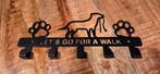 Metalen Kapstok - Let's Go For A Walk, Wandkapstok, Nieuw, Ophalen of Verzenden, Minder dan 100 cm