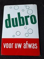Dubro Emaille Reclamebord, Ophalen of Verzenden