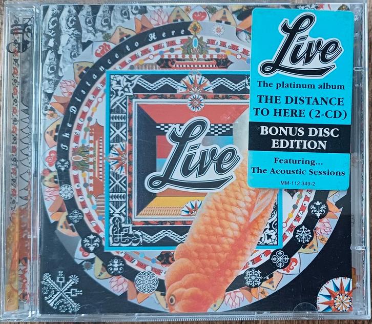 Live - The Distance To Here - 2cd, Cd's en Dvd's, Cd's | Pop, Zo goed als nieuw, 2000 tot heden, Ophalen of Verzenden