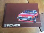 Instructieboek Rover 3500 Vanden Plas, 3500 Vitesse 1983, Ophalen of Verzenden
