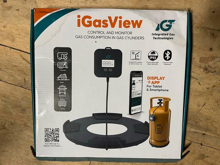 Gas inhoudsmeter voor caravan of camper, Caravans en Kamperen, Camper-accessoires, Nieuw, Ophalen of Verzenden