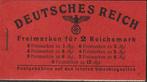 Deutsches Reich - postzegelboekje MH-MiNr. 48.1 MNH-OG** [19, Postzegels en Munten, Postzegels | Europa | Duitsland, Verzenden