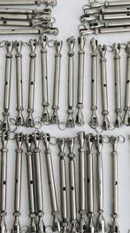 Wantspanner nieuw M8 RVS, 30 stuks, vork: 7 mm, kabelspanner, Watersport en Boten, Ophalen of Verzenden, Nieuw, Tuigage en Masten