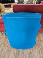 American Tourister no 1. 2 wielen trolley koffer blauw slot, Sieraden, Tassen en Uiterlijk, Koffers, Ophalen, Gebruikt, Hard kunststof