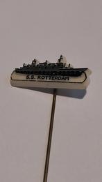 S.S. Rotterdam Speldje, Verzamelen, Speldjes, Pins en Buttons, Ophalen of Verzenden, Gebruikt, Transport, Speldje of Pin