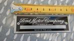 typeplaat ford WWII, Ophalen of Verzenden, Landmacht, Amerika, Embleem of Badge