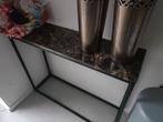 Marmeren side table ,bijzettafel en veel bijpassende deco !, Huis en Inrichting, Tafels | Sidetables, Ophalen, Zo goed als nieuw