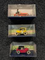 Tintin Auto Collectie - kuifje - 3 auto’s in doos, Ophalen of Verzenden, Zo goed als nieuw, Auto, Overige merken