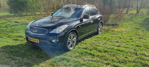 Infiniti EX 3.0 D 2012 Zwart, Auto's, Infiniti, Particulier, EX-serie, 360° camera, 4x4, ABS, Achteruitrijcamera, Adaptive Cruise Control