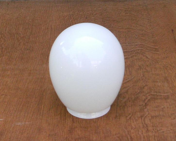 Witte lampenbol druppelvorm, Huis en Inrichting, Lampen | Lampenkappen, Zo goed als nieuw, Minder dan 25 cm, Rond, Wit, Ophalen of Verzenden