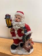 Vintage Polystone Beeldje Kerstman, Diversen, Kerst, Ophalen of Verzenden, Zo goed als nieuw