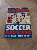 European Soccer Who's Who, 1992, voetbal, Europa, 320 pagina, Verzamelen, Ophalen of Verzenden, Zo goed als nieuw