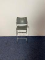 4 x Barkruk Casala Curvy, donkergrijs, Ophalen, Gebruikt, Met voetsteun, 60 tot 90 cm