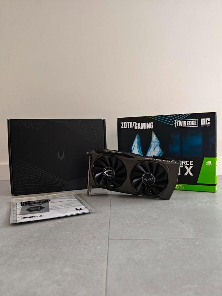 Nvidia Zotac rtx 3060 ti! *BIJNA NIEUW*, Computers en Software, Videokaarten, Zo goed als nieuw, Nvidia, PCI-Express 4.0, GDDR6
