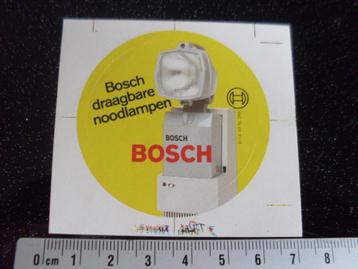 sticker Bosch draagbare noodlampen logo rond beschikbaar voor biedingen
