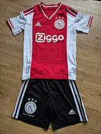 2 x ajax teneu + vest maar 128, Maat XS of kleiner, Ophalen, Zo goed als nieuw, Trainingspak