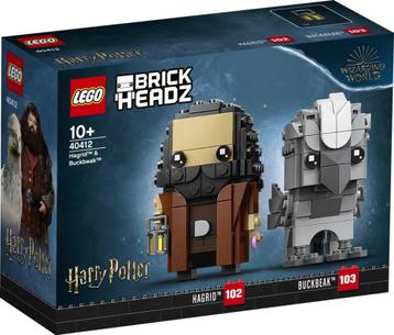 Lego Brickheadz Harry Potter Hagrid & Buckbeak 40412 Nieuw