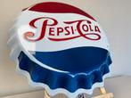 Pepsi Cola emaille reclamebord, Reclamebord, Gebruikt, ., Ophalen of Verzenden