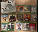 Xbox one S met 2 consoles en 13 spellen, Spelcomputers en Games, Spelcomputers | Xbox One, Ophalen, Zo goed als nieuw, 500 GB