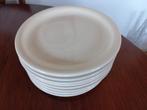 Broodbordjes Creme, Ophalen of Verzenden, Zo goed als nieuw, Bord(en), Overige stijlen