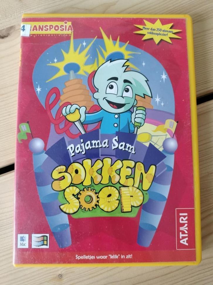 Pajama Sam Sokken Soep, Spelcomputers en Games, Games | Pc, Gebruikt, Puzzel en Educatief, 1 speler, Vanaf 3 jaar, Verzenden
