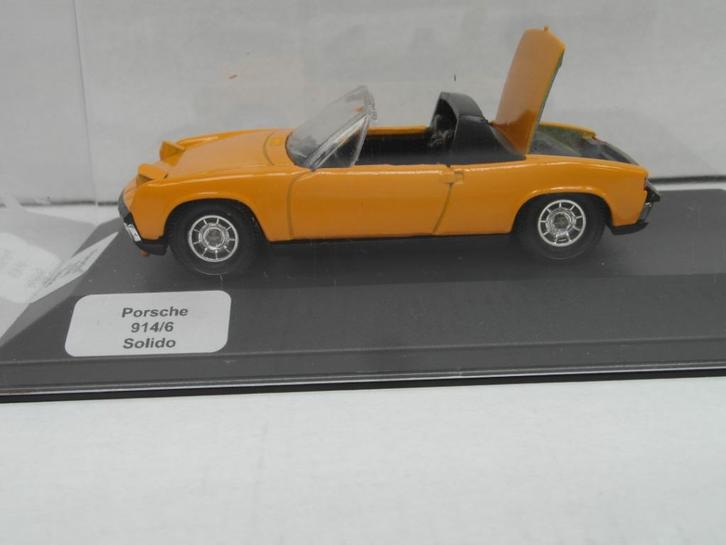 Porsche  914/6  Solido  1:43, Hobby en Vrije tijd, Modelauto's | 1:43, Gebruikt, Auto, Solido, Ophalen of Verzenden