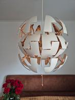 Design hanglamp ikea ps 2014. Wit/koperkleur 52cm, Huis en Inrichting, Ophalen, Kunststof, 50 tot 75 cm, Zo goed als nieuw