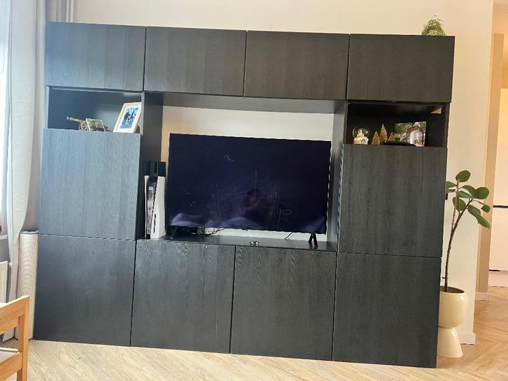 Besta Kast IKEA, Huis en Inrichting, Kasten | Wandmeubels, Zo goed als nieuw, 150 tot 200 cm, 200 tot 250 cm, 25 tot 50 cm, Met deur(en)