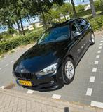 BMW 3-Serie 318d 143pk Aut 2014 Zwart, Auto's, BMW, Automaat, Achterwielaandrijving, 1995 cc, Zwart